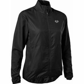 Quick Layering Operation Fox Ranger Wind Womens Cycling Jacket - Black