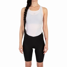 Endura Pro SL (Medium Seat Pad) Womens Cycling Bib Shorts - Black Fastening Closure Abrasion Proof Fabric