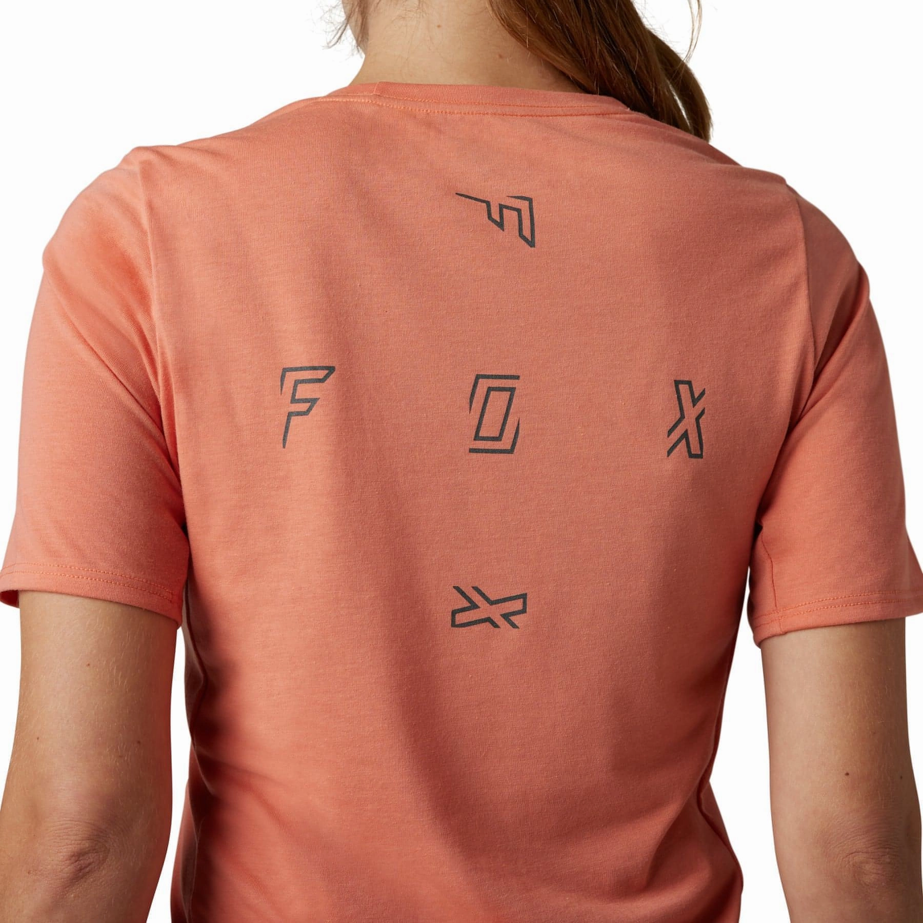 Fox Ranger DriRelease Fract Short Sleeve Womens Cycling Jersey - Pink concept Flexible Back Panel