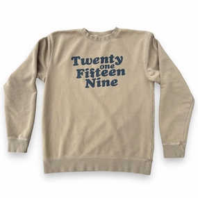 21-15-9 Midweight Crewneck Sweatshirt Vegan Safe
