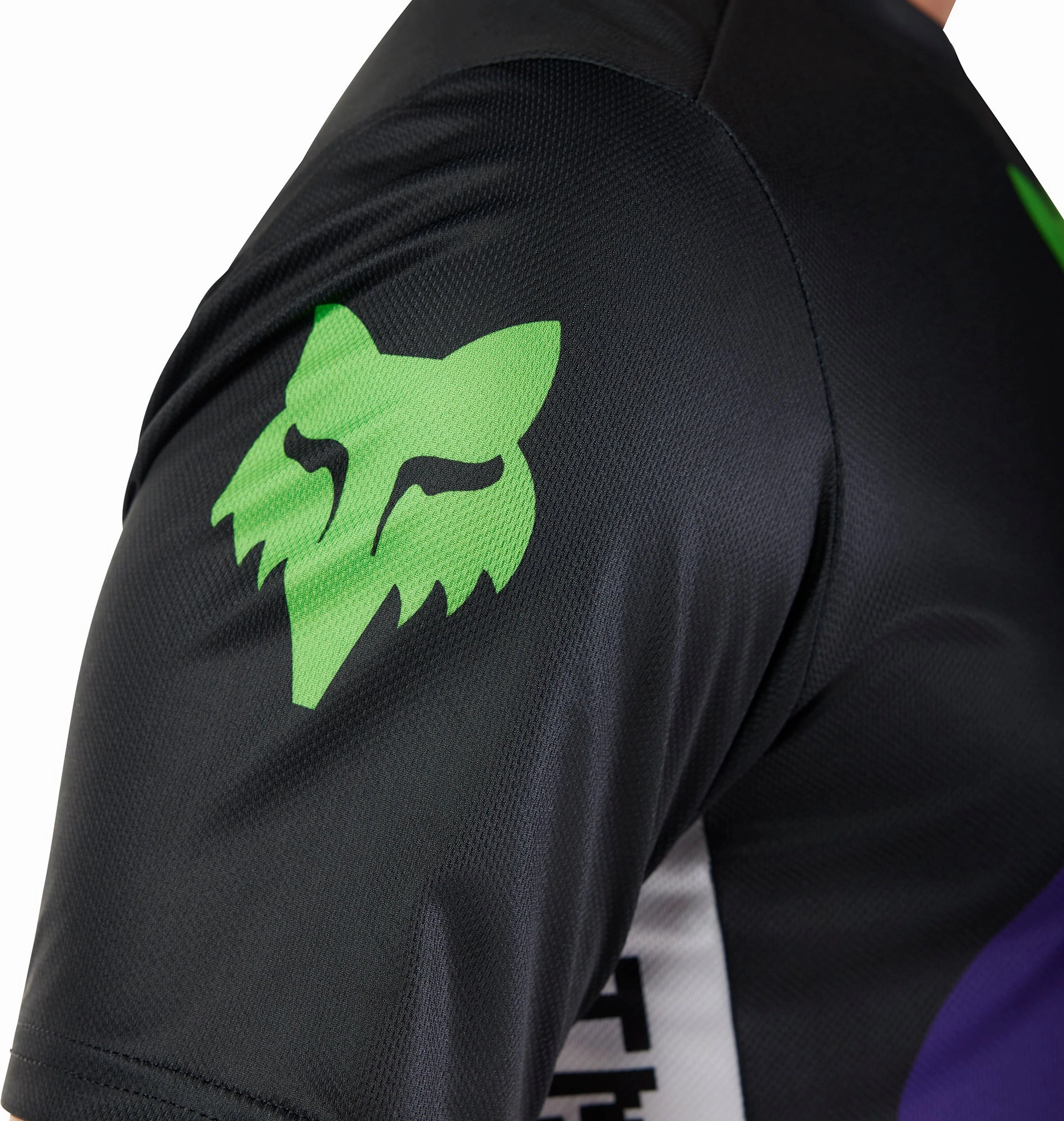 Fox Ranger Grid Short Sleeve Mens Cycling Jersey - Black fitness gear NonIrritating Flatlock Stitching