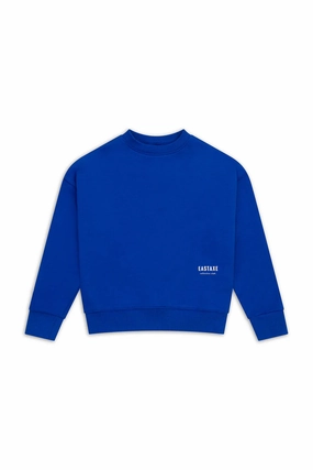 Eastaxe Kids Crewneck (Cobalt Blue) Matte Tone