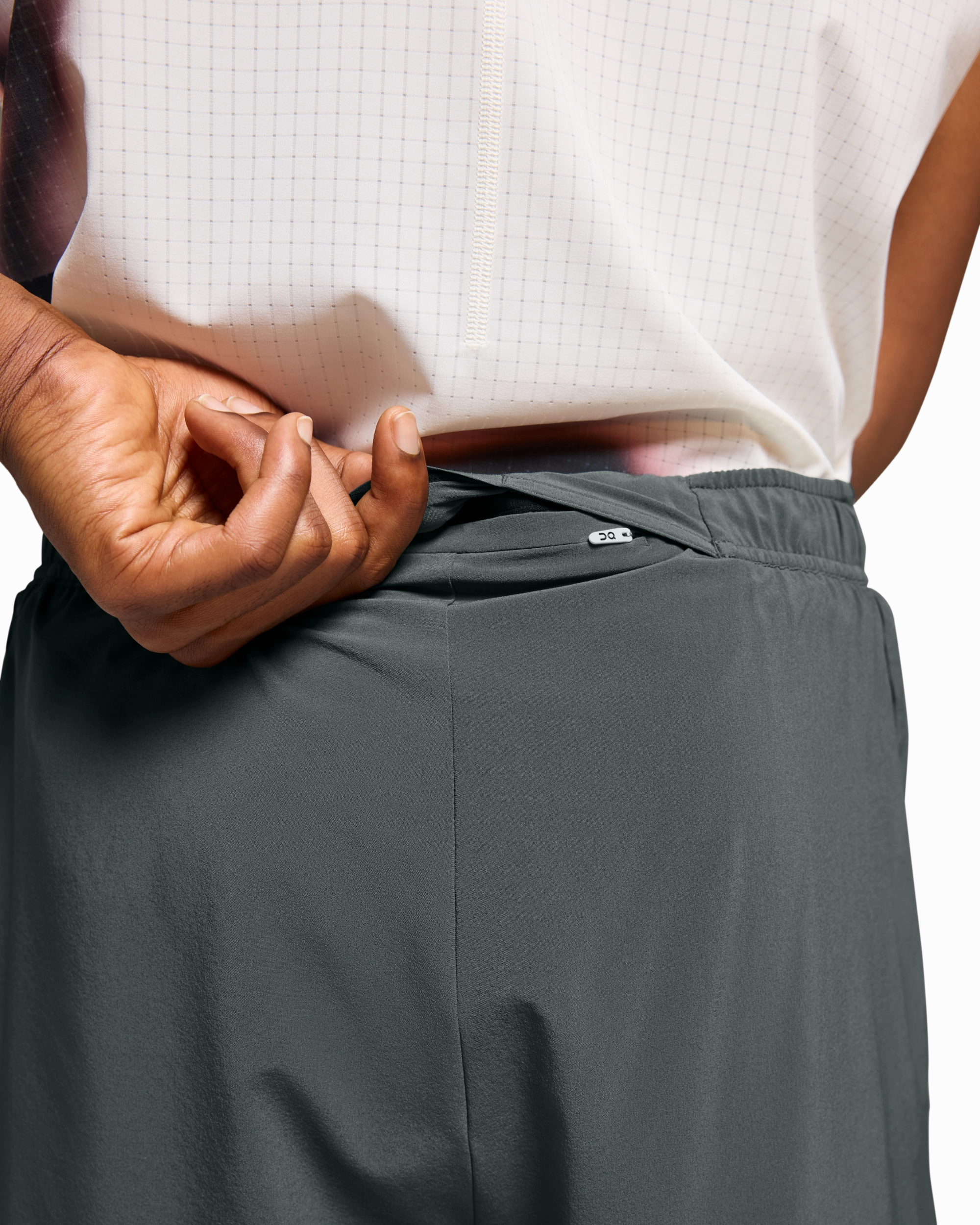 QuickRelease Fasteners On Men's Pace Shorts Black