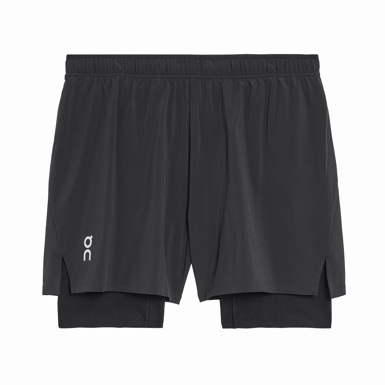 On Men's Pace Shorts Black Fresh Ease EcoFriendlyDye