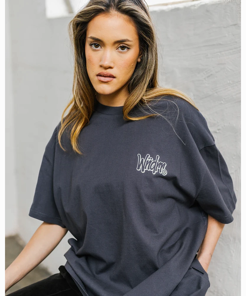 WNDRR Starter Box Fit Tee (Charcoal) Smart Glow MultiPocket Design