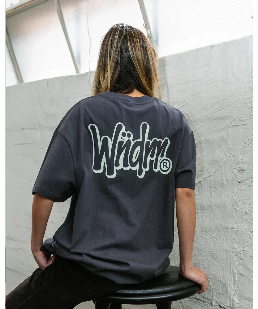 ZeroIrritationLabels Snug fit WNDRR Starter Box Fit Tee (Charcoal)