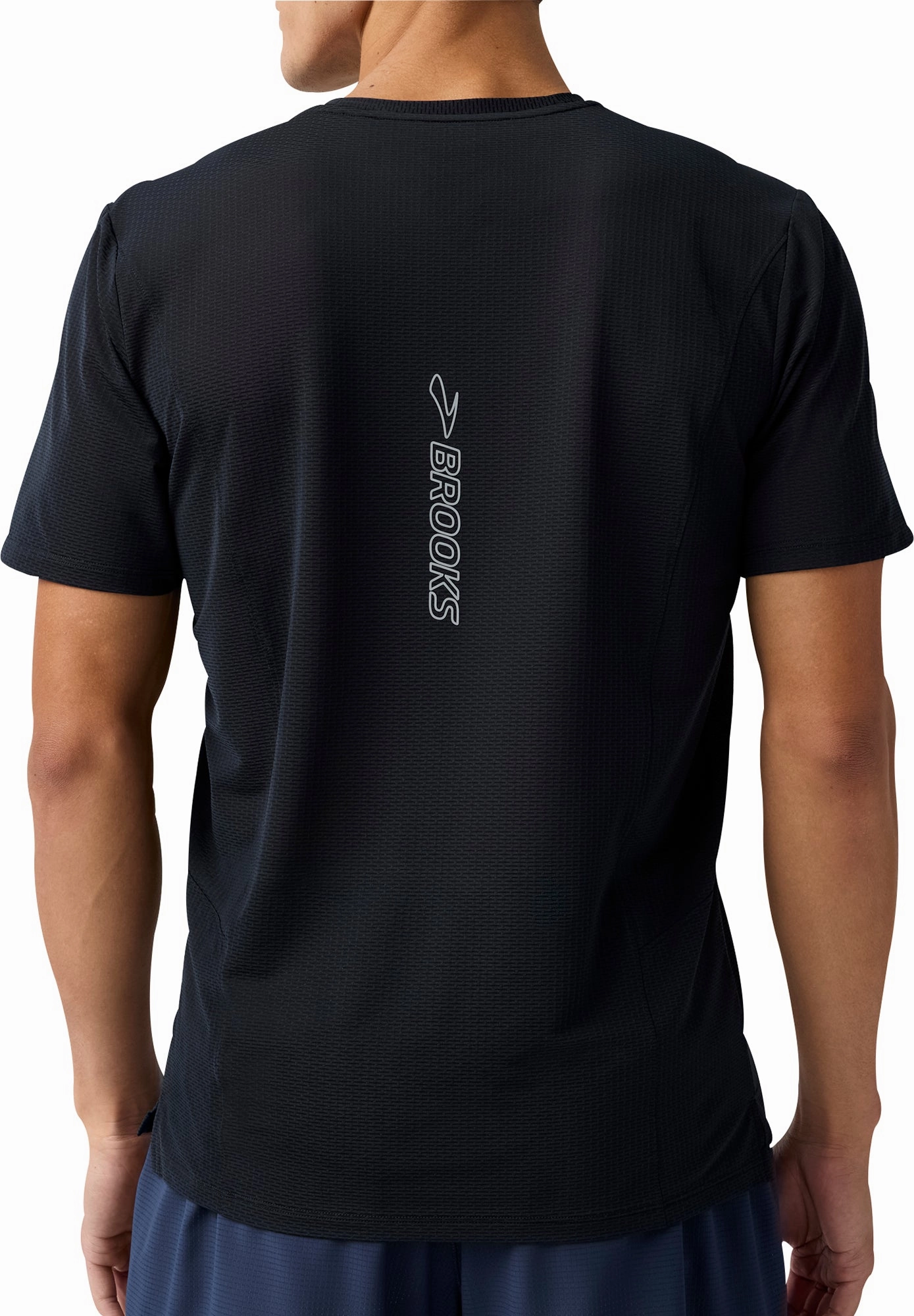 Brooks High Point 2.0 Short Sleeve Mens Running Top - Black Versatile Outfit Universal Silhouette