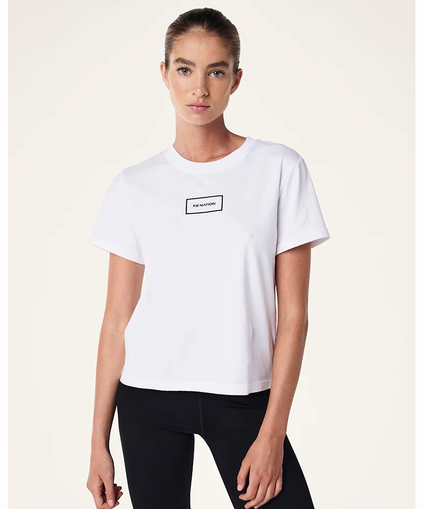 Boss Vibe P.E Nation Kite Tee (Optic White)