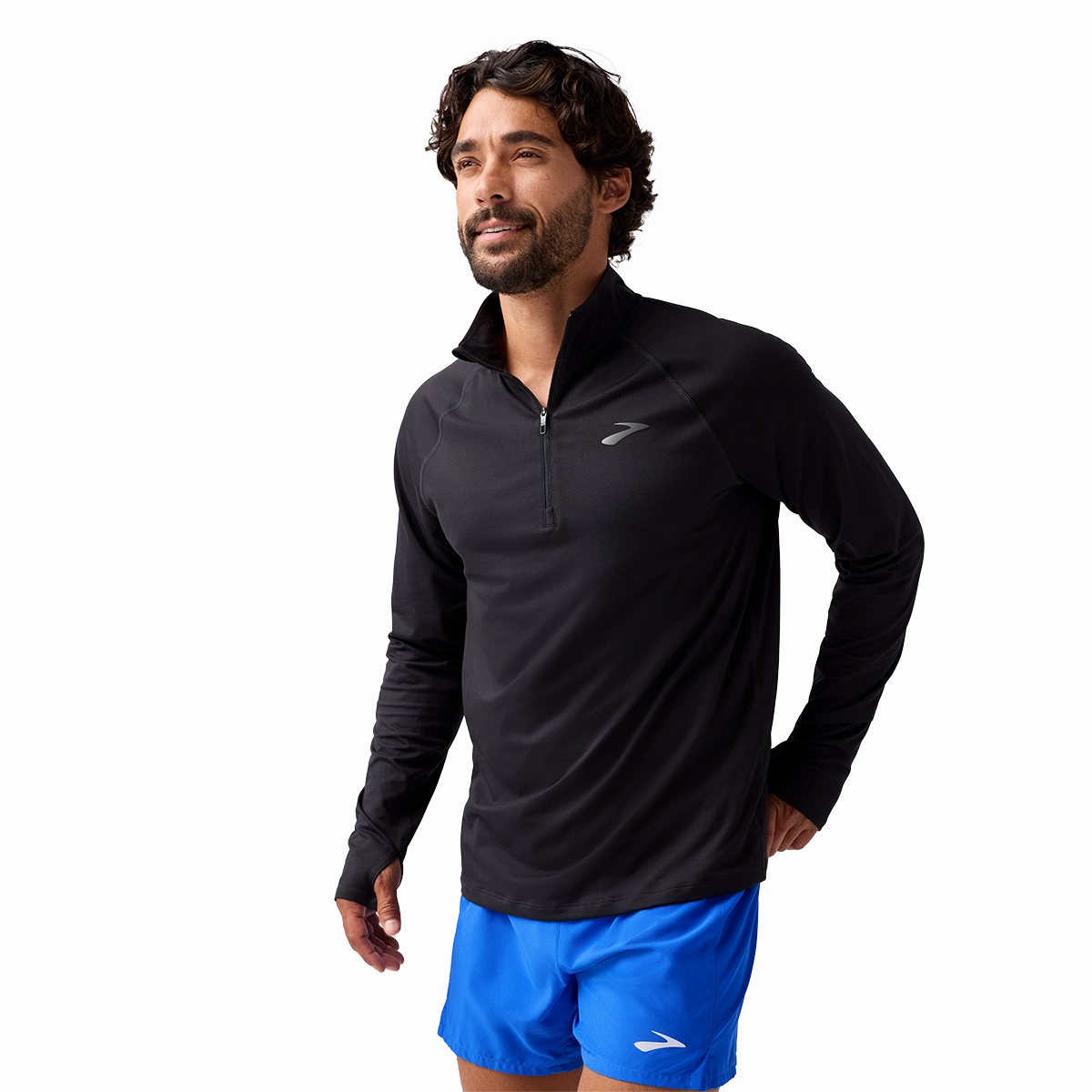 Adaptive Waistband Brooks Dash 1/4 Zip 3.0