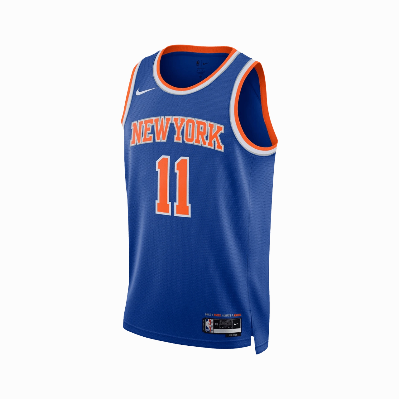 Nike Dri-FIT NBA Icon Edition Swingman Jersey - Jalen Brunson New York Knicks Enhanced Durability Fabric Quick Wear