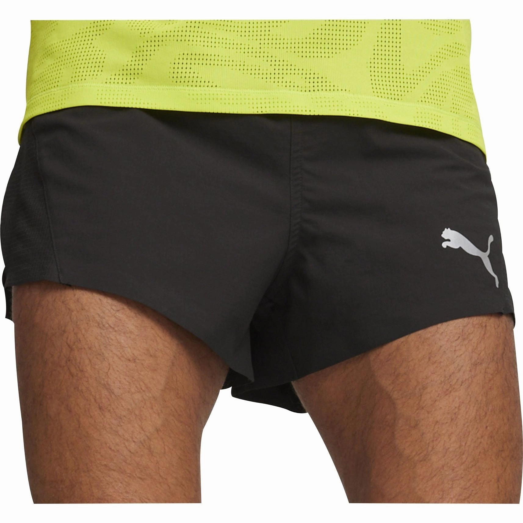 Puma Run Ultraweave Velocity 3 Inch Mens Running Shorts - Black Cozy Wear
