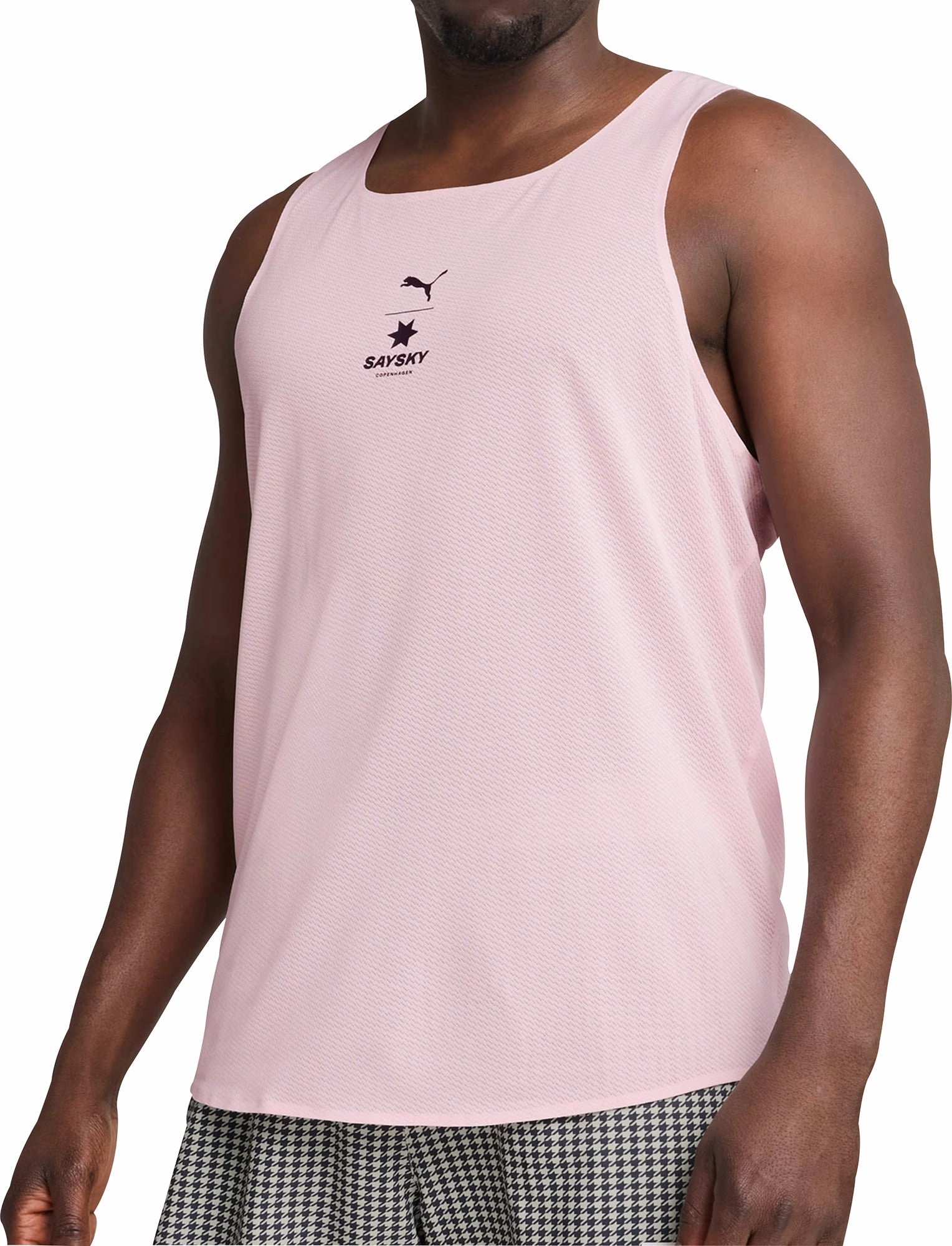 body wash Puma X SAYSKY Mens Running Vest - Pink