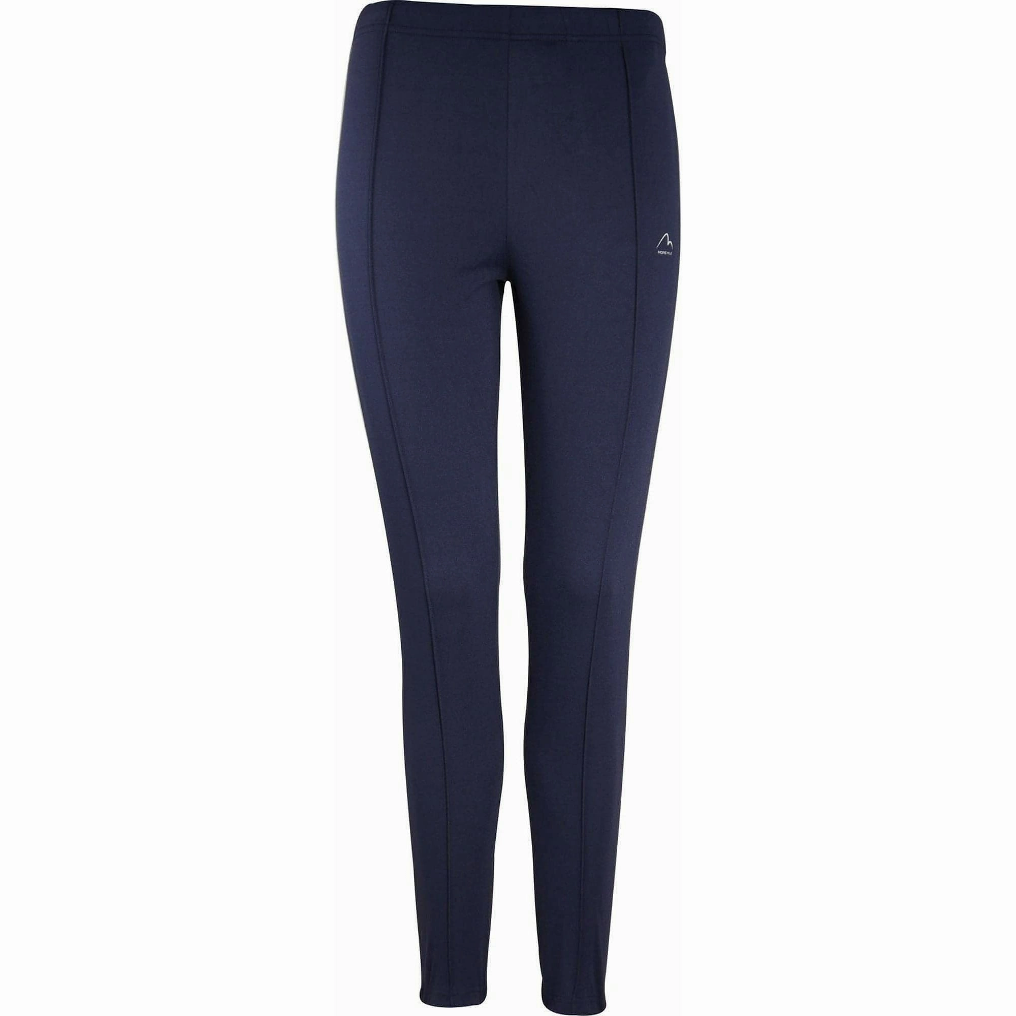 More Mile Essentials Mens Running Tracksters - Navy Modular Attachment Low Profile Design