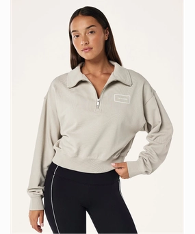 P.E Nation Tranquillity Zip Sweat (Washed Moonstruck) Island Vibe