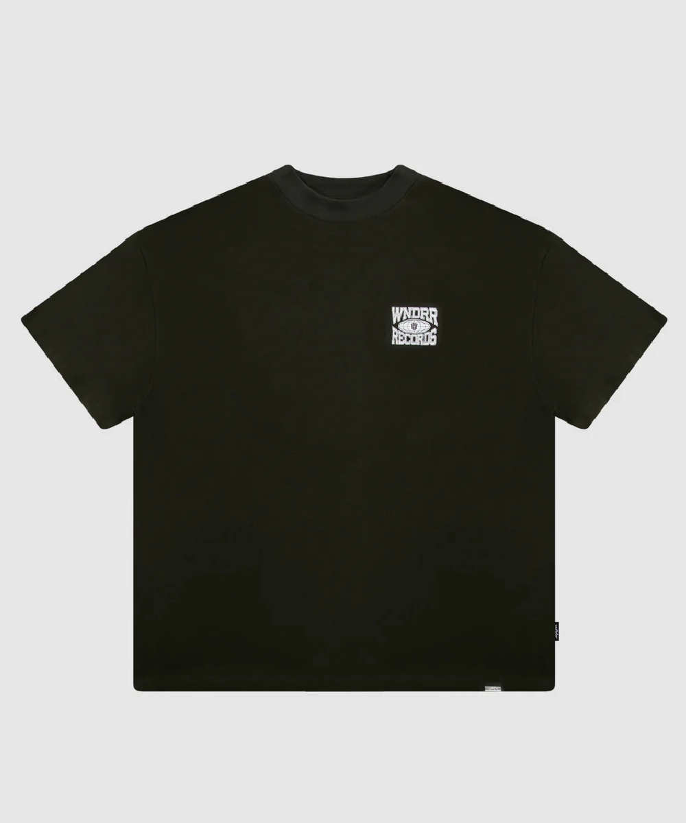 Shine Fit HighNeckStyle WNDRR Arc Heavy Weight Tee (Ink)