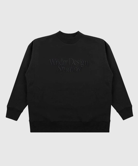 WNDRR Atelier Crew Sweat (Black) Moon Cool