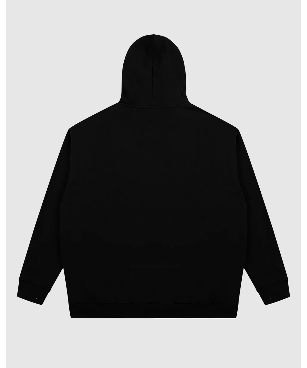 Modern Ease LayeredConstruction WNDRR Bank Hood Sweat (Black)