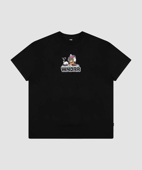 WNDRR Beats Box Tee (Black) NonIrritating Seams Epic Core