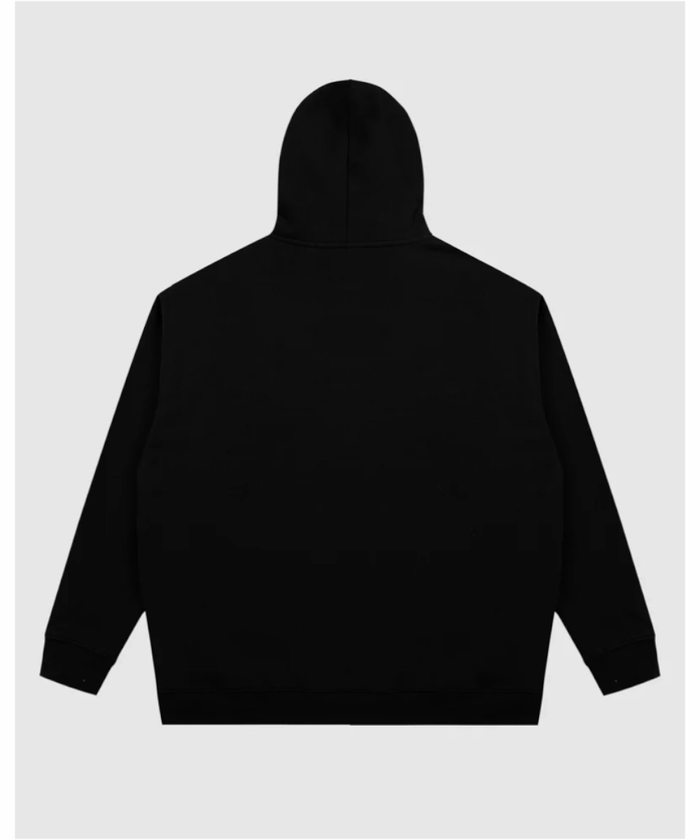 WNDRR Blissed Hood Sweat (Black) WaterRepellent Coating