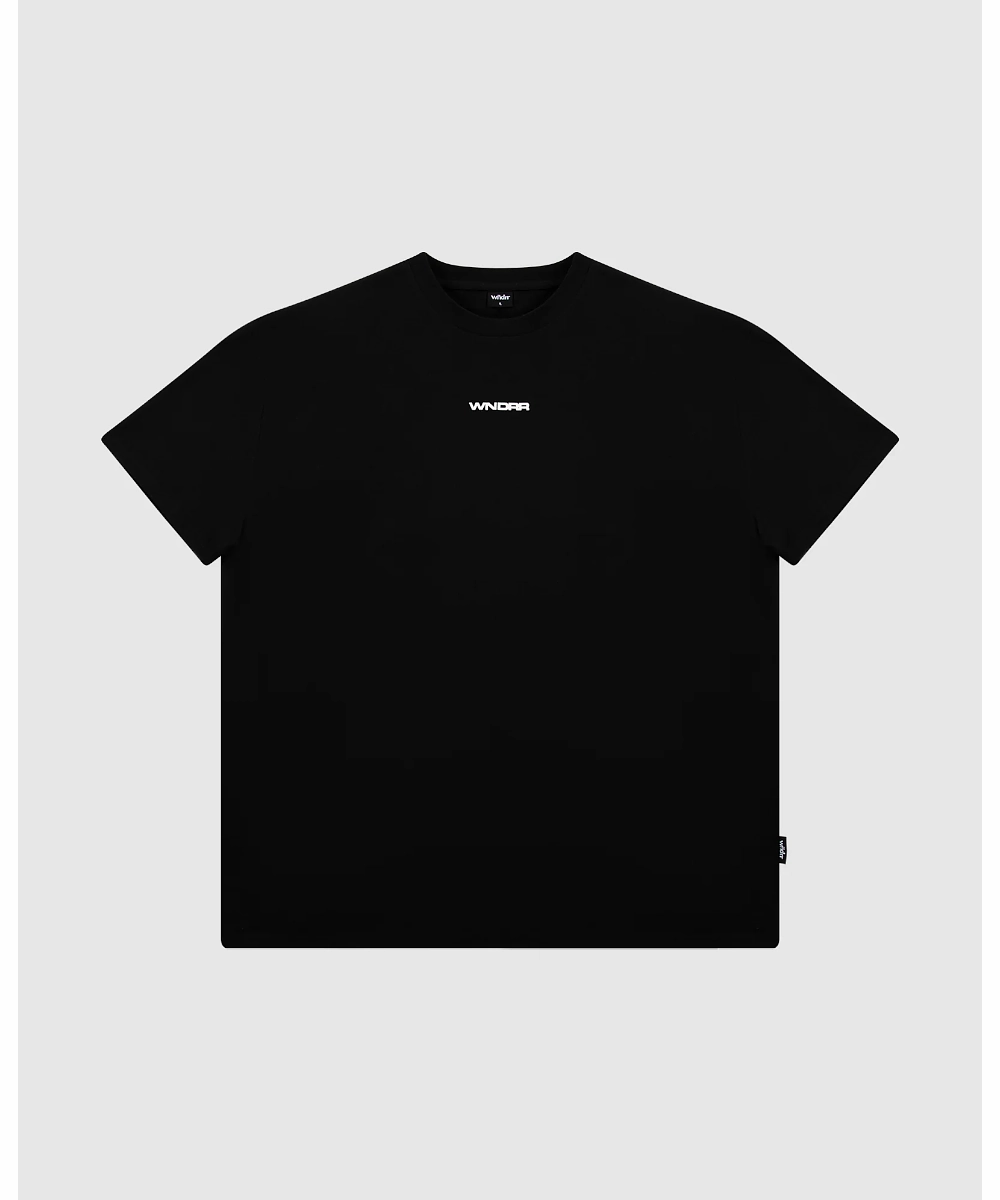 WNDRR Booster Box Fit Tee (Black) Fresh Glow