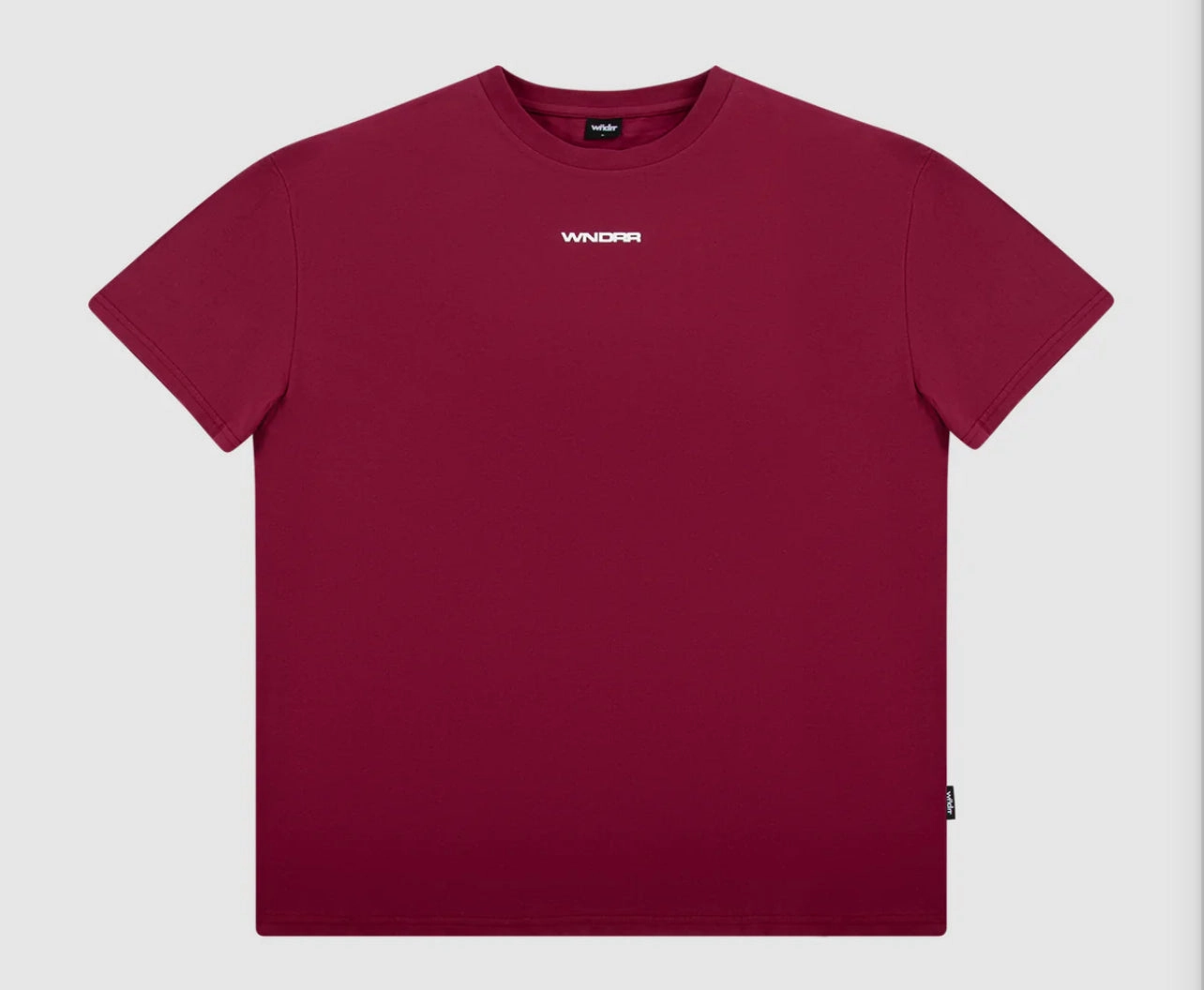 WNDRR Booster Box Fit Tee (Blood Red) Noble Grace mesh ventilation