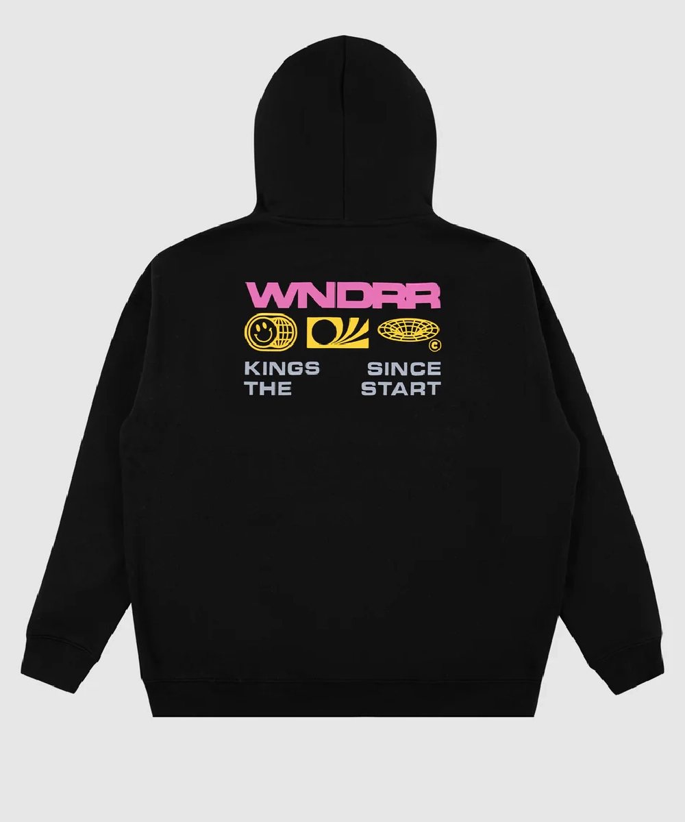 WNDRR Booster SMU Hood Sweat (Black) Faith Core