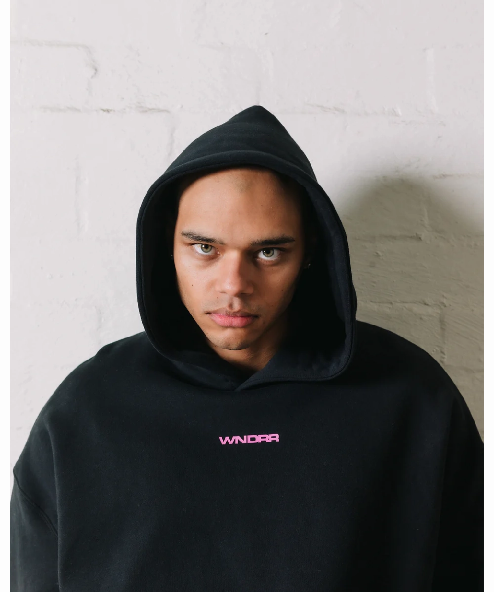 WNDRR Booster SMU Hood Sweat (Black) Craft Edge Event Vibe