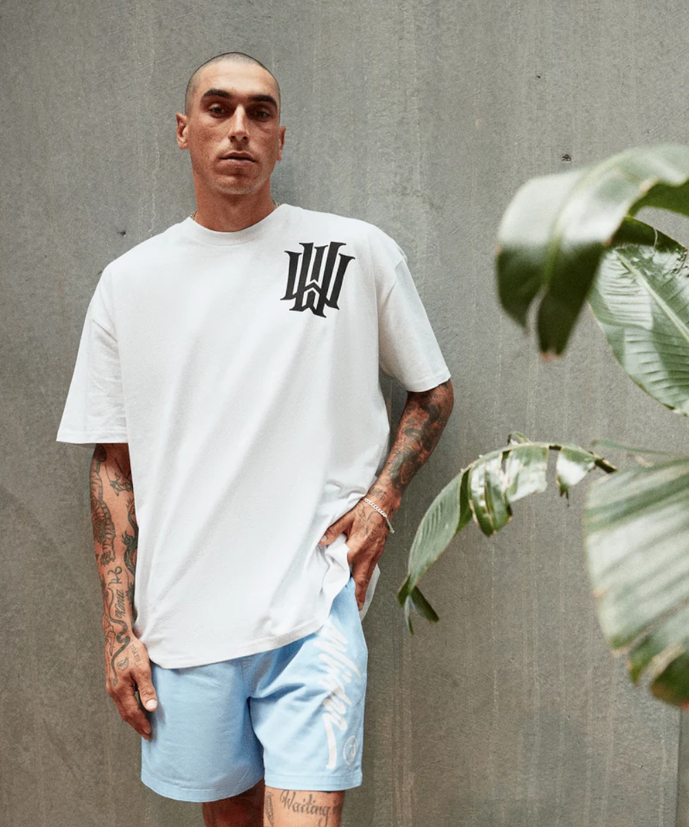 Noble Core WNDRR Cartello Box Fit Tee (White)