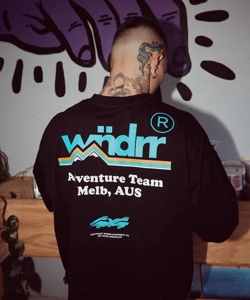 Recycle Glow AdaptiveFit WNDRR Departure L/S Tee (Black)
