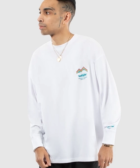 EasyAdjustment Clean Fit WNDRR Departure L/S Tee (White)
