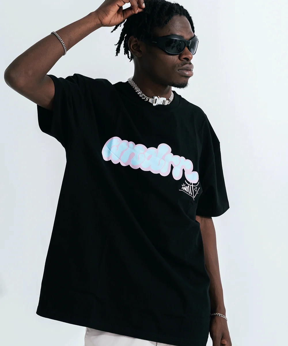 WNDRR Dunit Box Fit Tee (Black) OdorControlTech Global Edge
