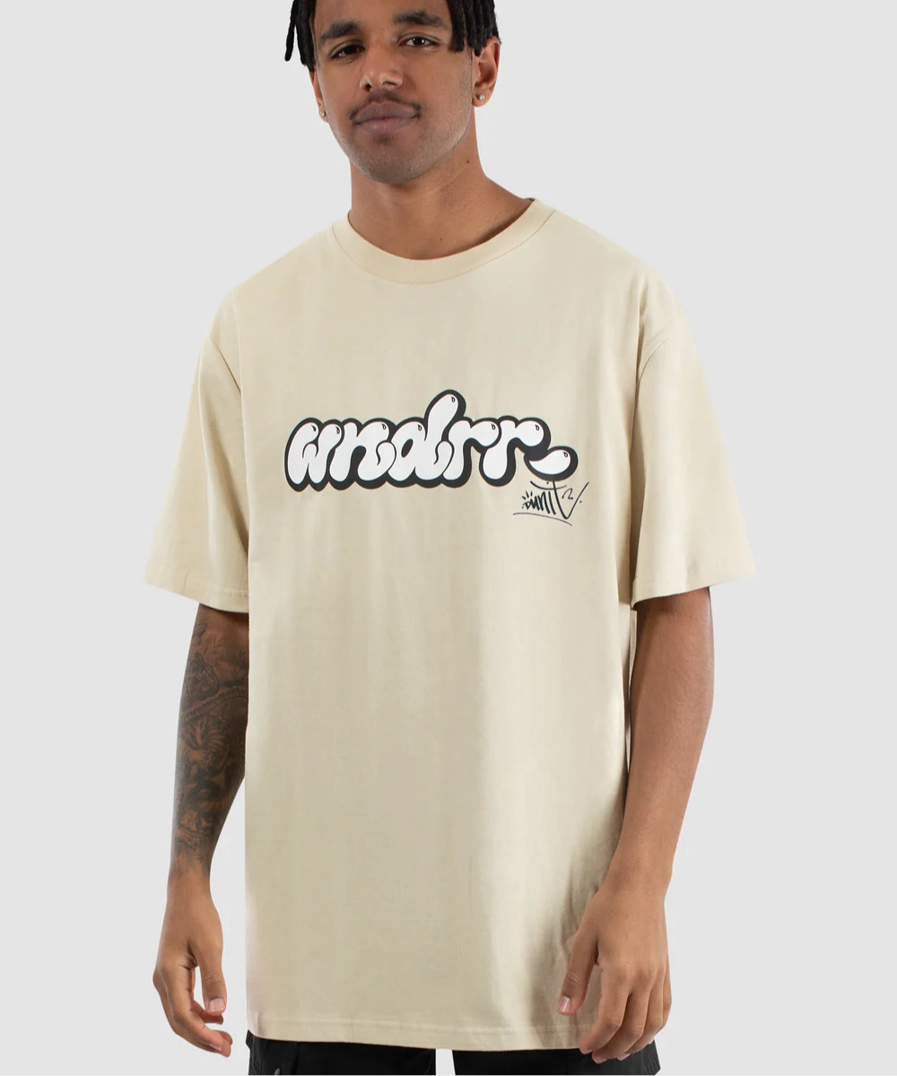 WNDRR Dunit Box Fit Tee (Tan) Bold Step Adjustable Fastenings