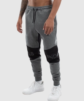 QuickEvaporation Recycled materials WNDRR East End Tech Trackpants (Dark Marle)