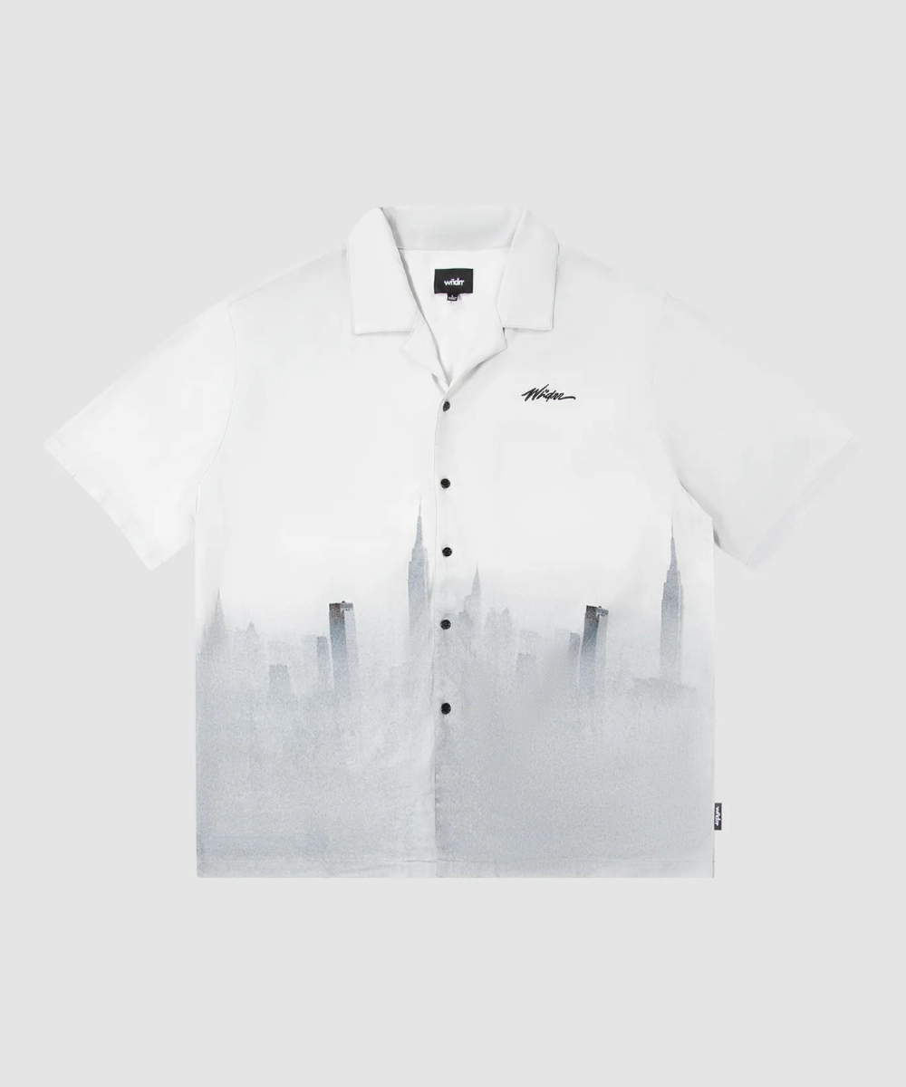 WNDRR Empire S/S Print Shirt (Grey) Late Breeze