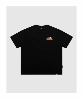 Wndrr Forged Heavy Weight Tee (Black) Icon Glow Stretchable Material