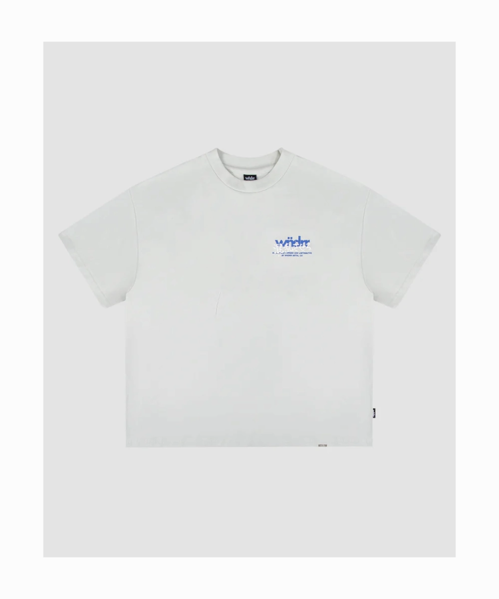 AntiStaticMaterial WNDRR Forged Heavy Weight Tee (Oyster)