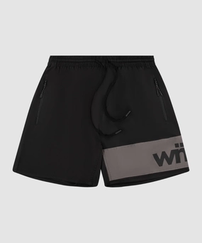WNDRR Fusion Sport Short (Black) Earth Fit