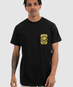 Adjustable drawstring WNDRR Grind Custom Fit Tee (Black)
