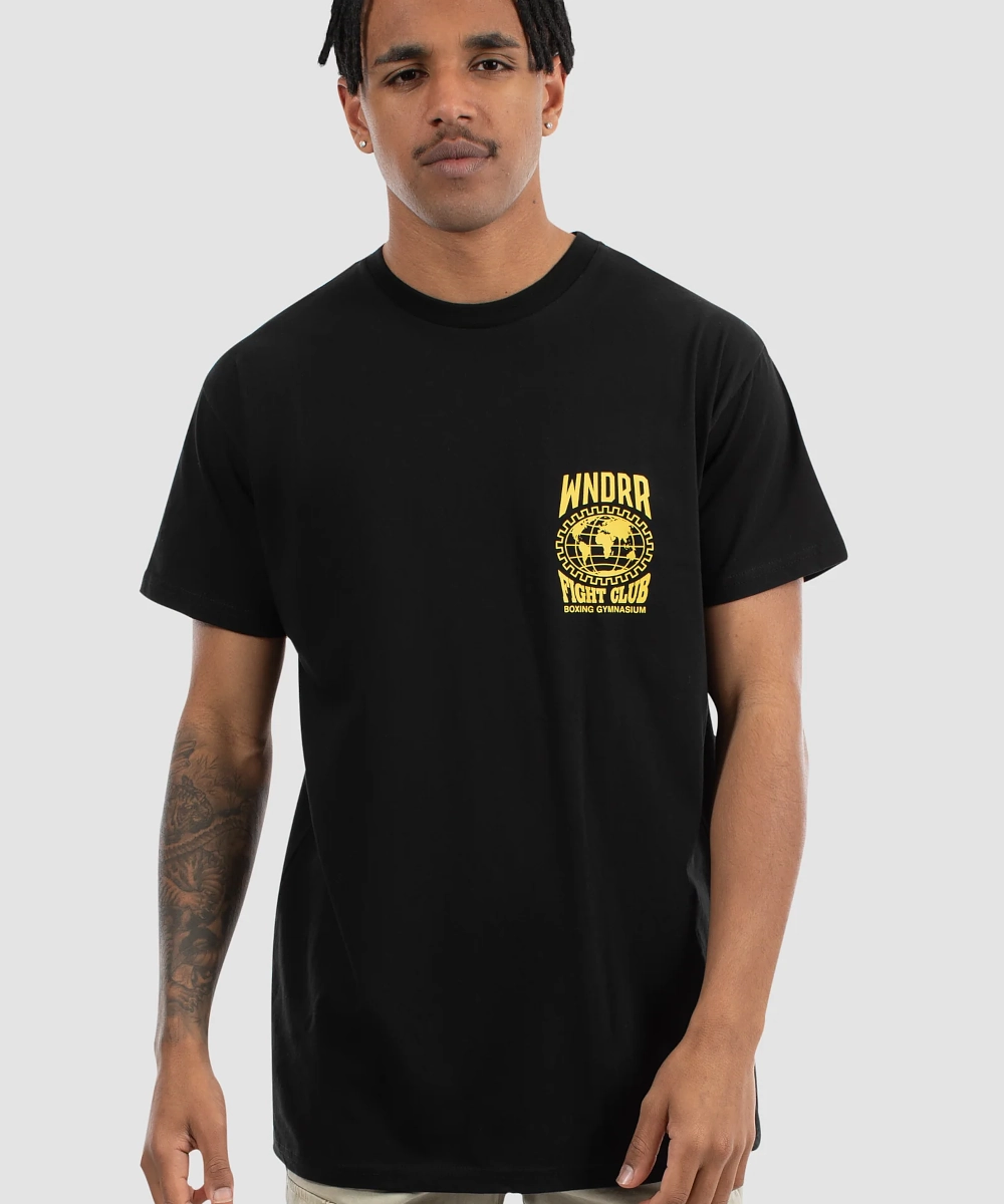 WNDRR Grind Custom Fit Tee (Black) SheerLayeredPanels AntiStatic Treatment