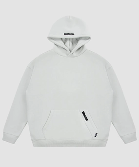 WNDRR Halo Hood Sweat (Oyster) OekoTexCertified