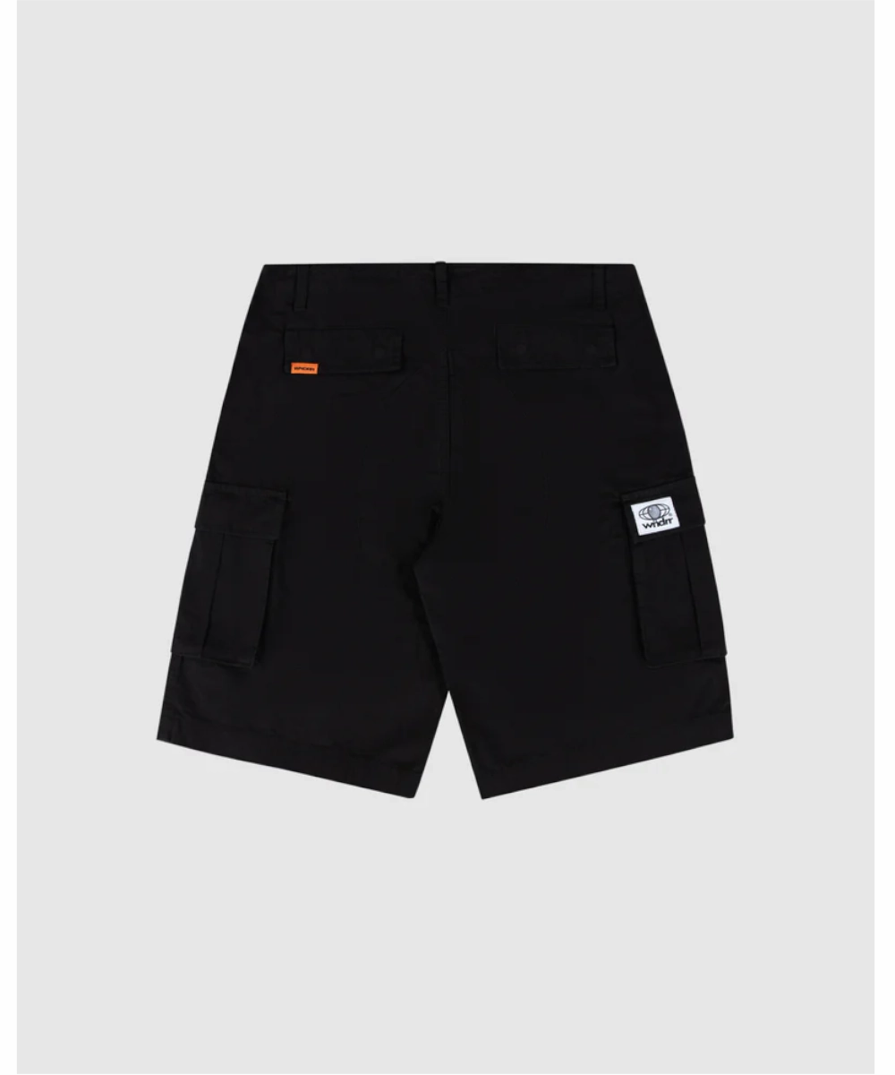 WNDRR Hijack Cargo Short (Black) Office Glam KnotFree Tailoring