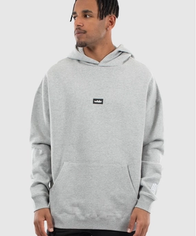 City Beat WNDRR Hoxton V2 Heavy Weight Hood Sweat (Grey Marle)