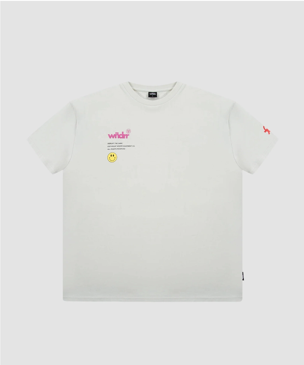 Myth Soul Polish Core WNDRR Illegible Box Fit Tee (Cement Grey)
