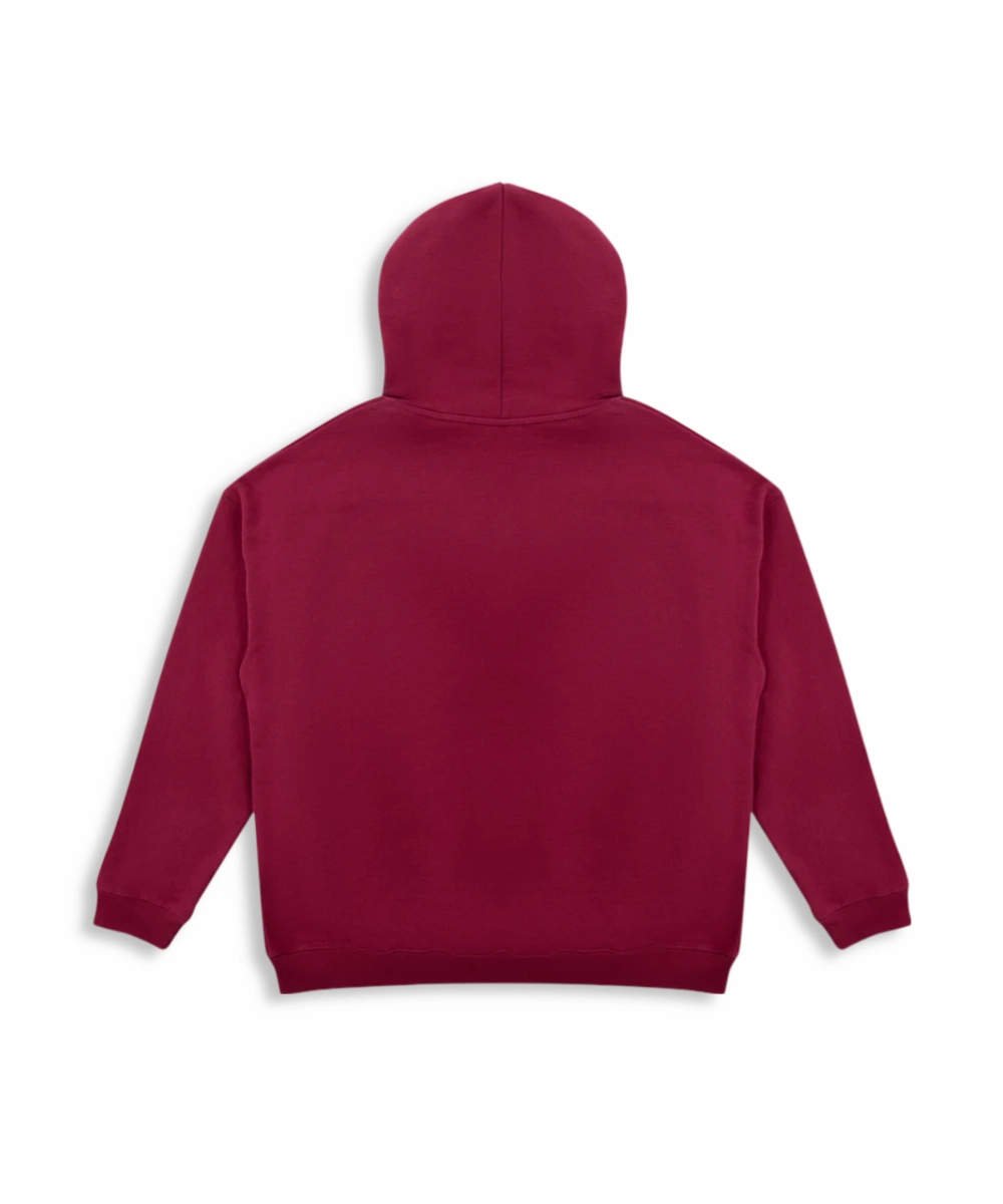 AntiPilling Fabric WNDRR Influx Heavy Weight Hood Sweat (Blood Red)