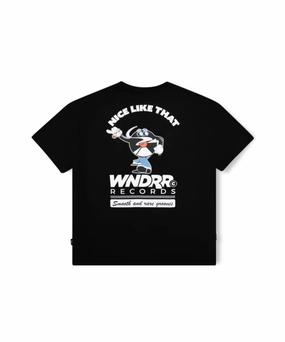WNDRR Like That Box Fit Tee (Black) Strong Denim StaticFreeLining