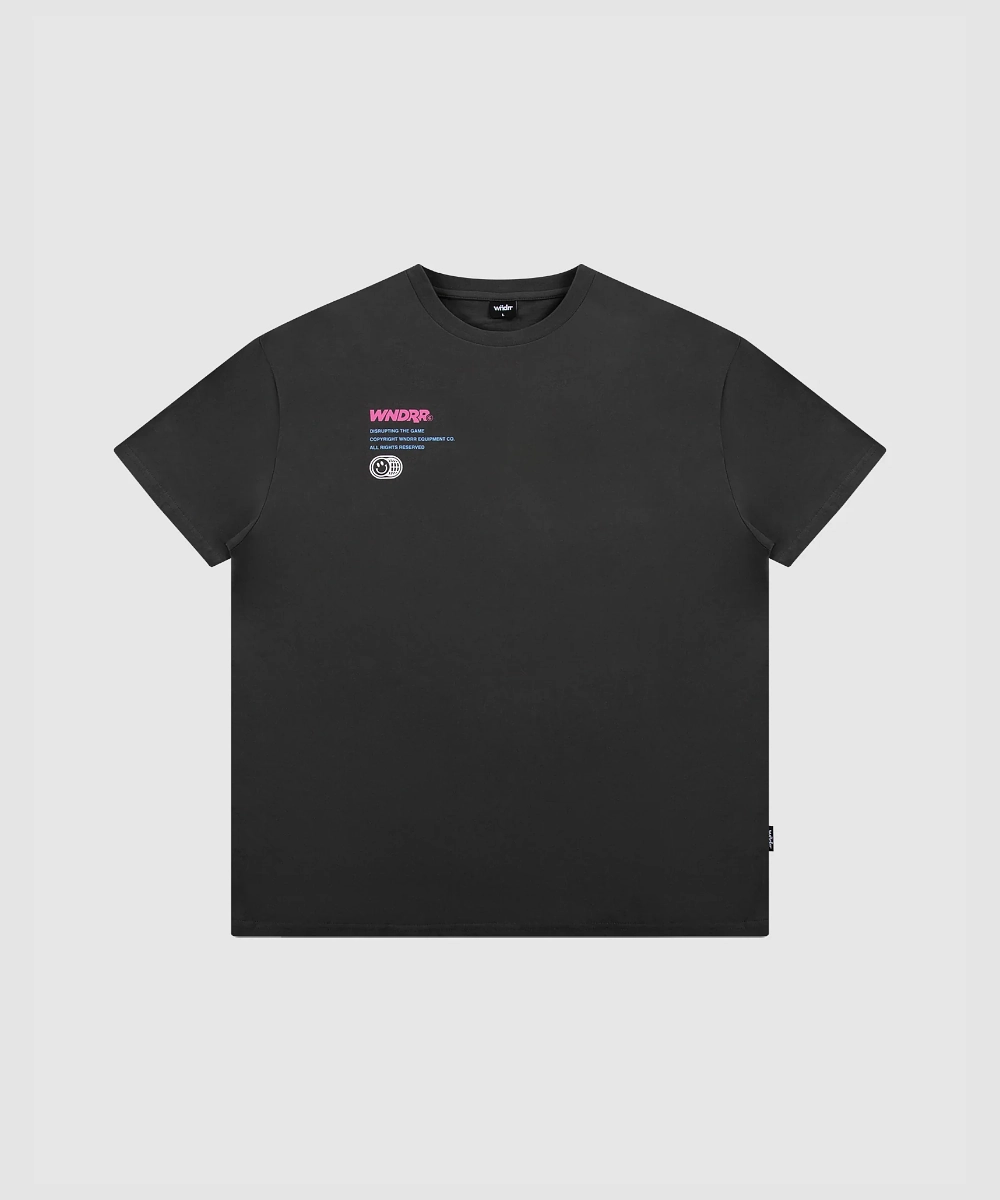 Kind Soul WNDRR Obscure Box Fit Tee (Faded Black)