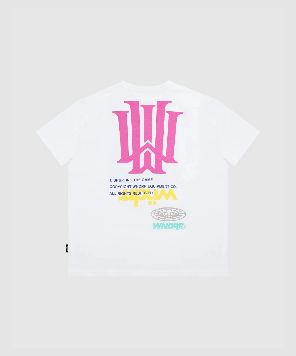 Web Glow WNDRR Obscure Box Fit Tee (White)