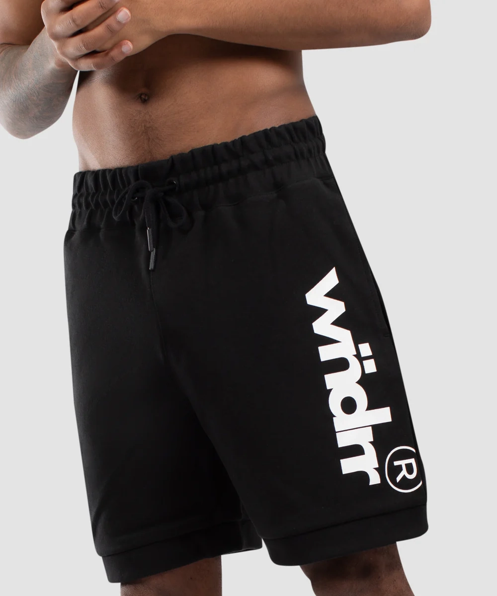 WNDRR Offcut Tech Trackshort (Black) CompactFold