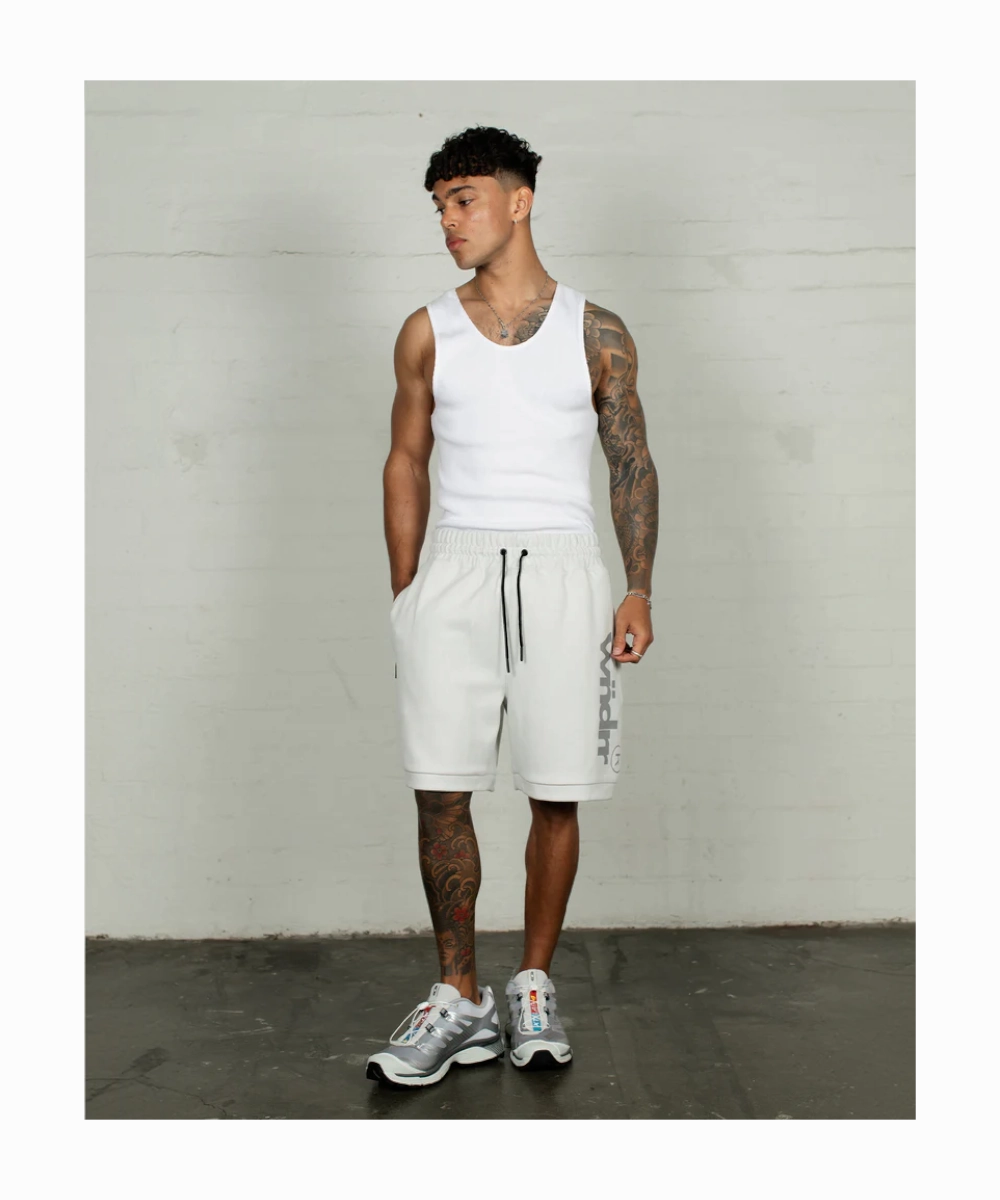 NonIrritating FoldableDesign WNDRR Offcut Tech Trackshort (Oyster)