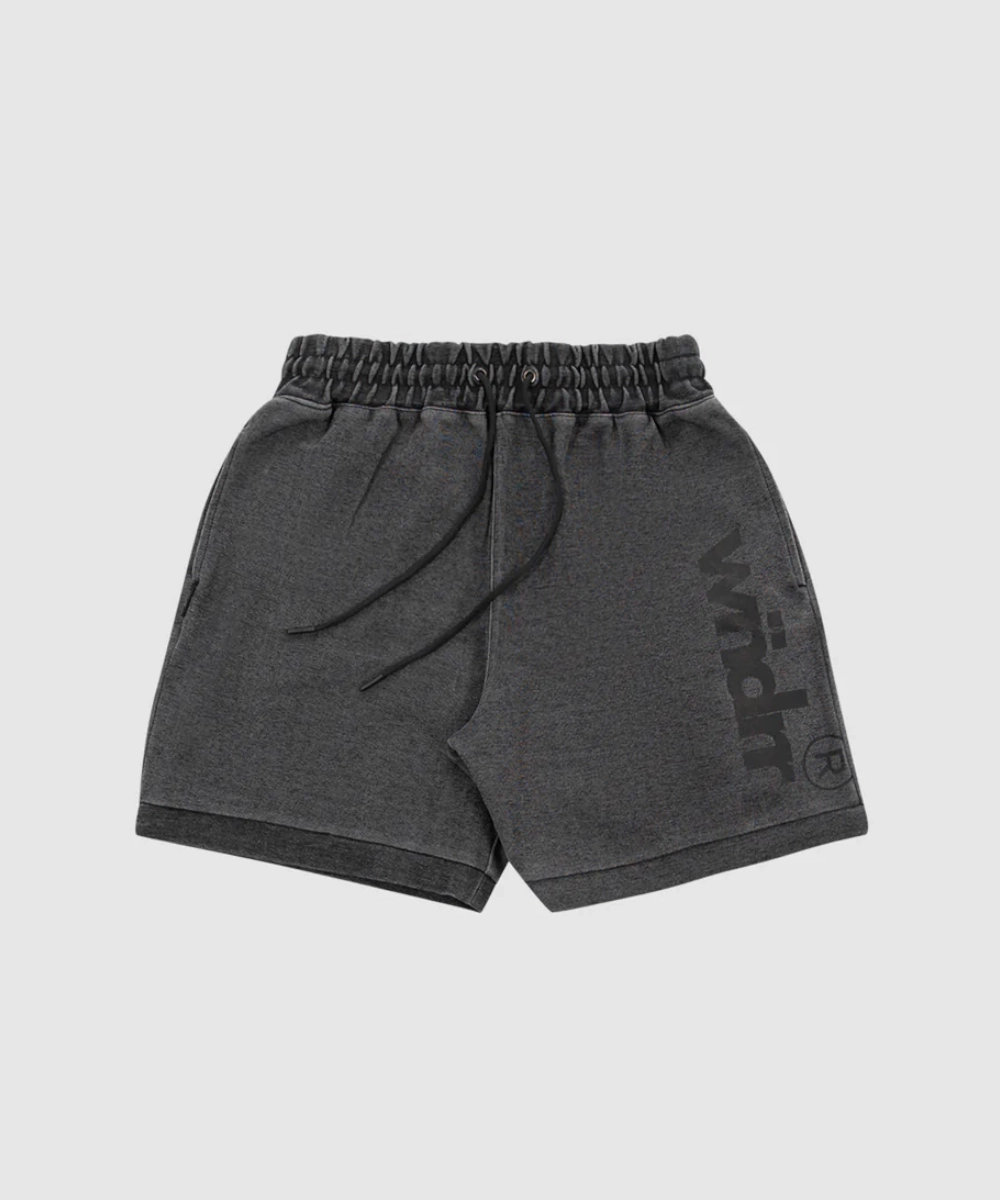 WNDRR Offcut Tech Trackshort (Washed Black) SmoothEdging